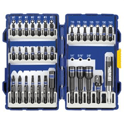 Irwin 33 Piece Impact Screwdriver Bit Set