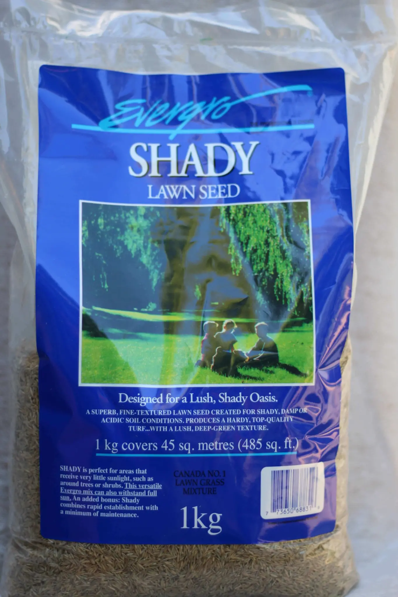 Shady Lawn Seed 1kg or 4kg