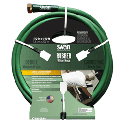 Swan Premium Duty 100% Rubber Hose