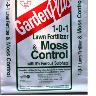DISCONTINUED - MOSS CONTROL 1-0-1 or MOSS CONTROL/LAWN FERTILIZER 9-3-6